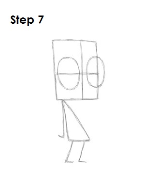 How to Draw Zim How to Draw Zim Step 7