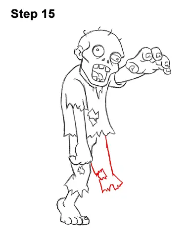 How To Draw A Cartoon Zombie Video Step By Step Pictures